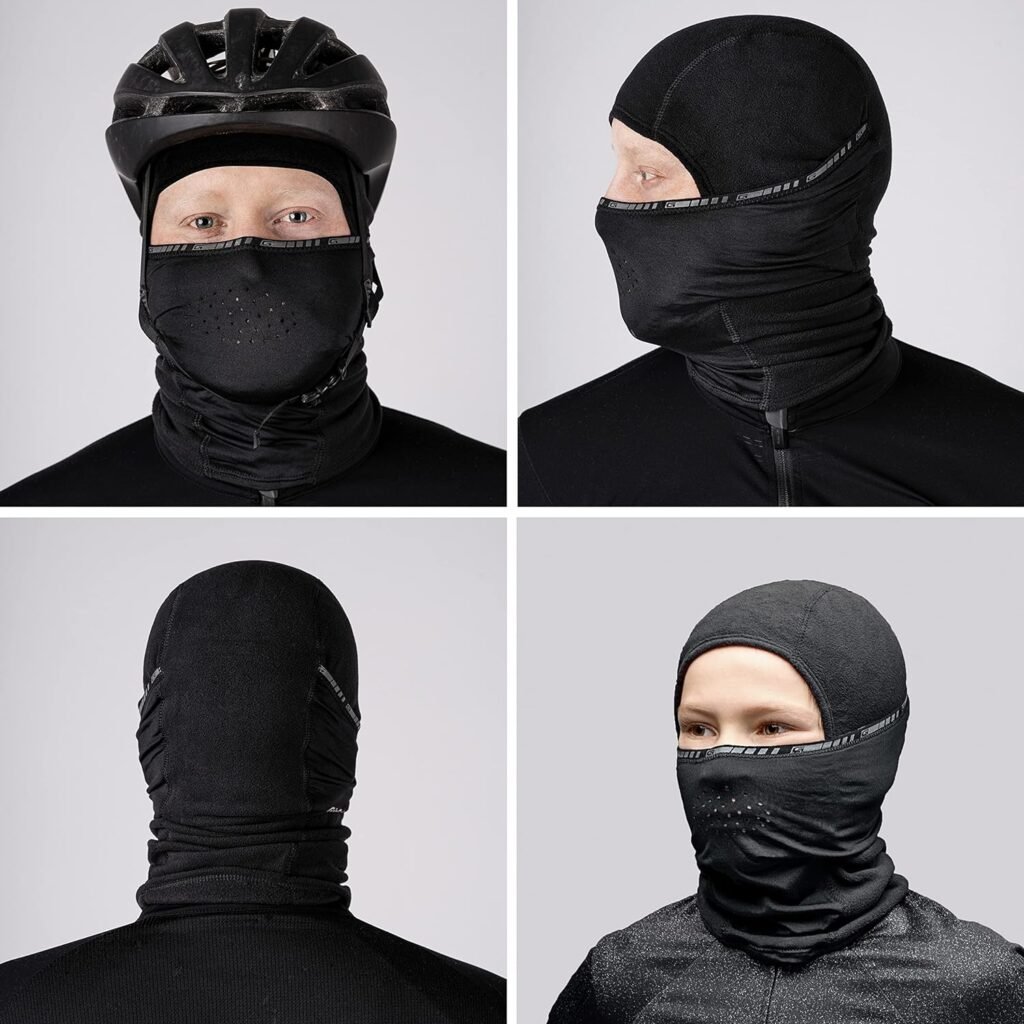 GripGrab Winter Bicycle Balaclava Thermal Fleece Balaclava Face Mask Soft Warm Cycling Underhelmet Sports Mask