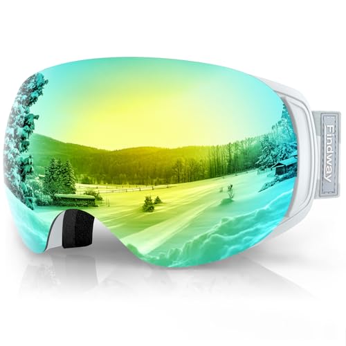 Crystal Clear Vision: Findway OTG Ski Goggles for All Ages!