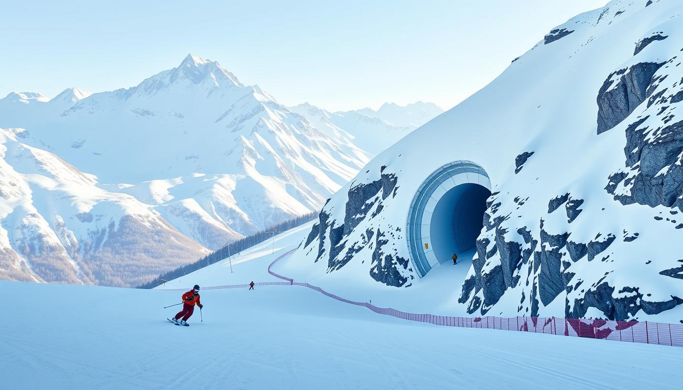 Den Mest Risikable Skibakke i Alperne: Oplev Le Tunnel i Alpe d'Huez ⚠️