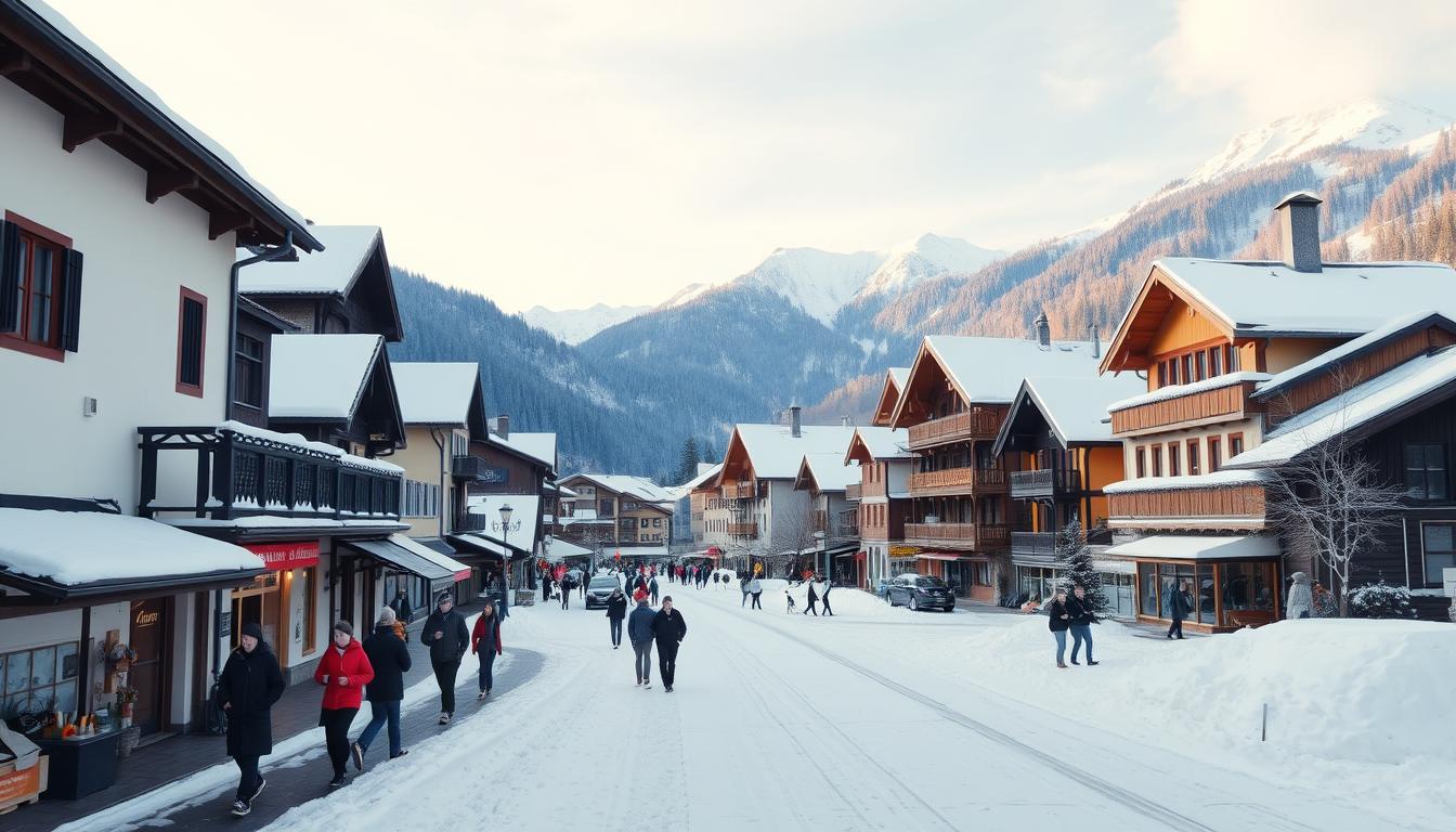 En Filipinas Hverdagsliv i Østrig: Vintervandring i Kirchdorf, Tyrol