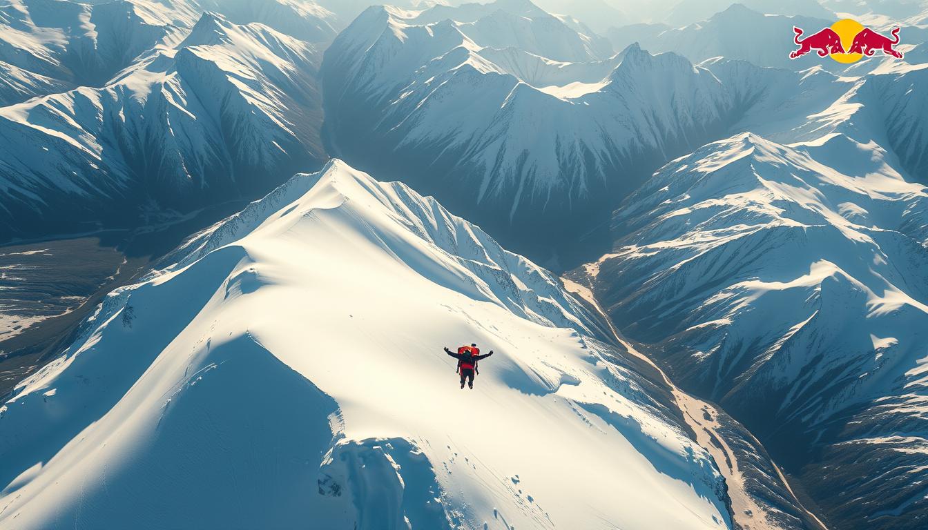 Opdag Verdens Sværeste Nedløbsbakke Fra Luften - En Spectakulær Synsvinkel Med Red Bull Skydive Team