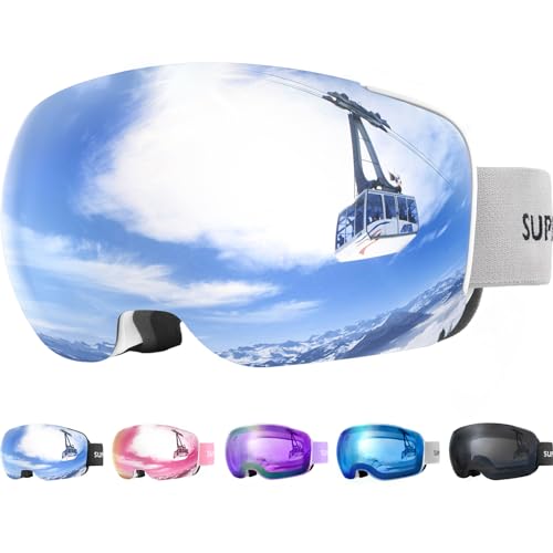 Stay Stylish and Fog-Free on the Slopes: Supertrip Adult Ski Goggles Review