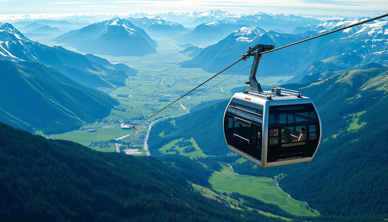 Oplev Panoramabahn Kaprun: En Fantastisk Forbindelse til Kitzsteinhorn fra Doppelmayr