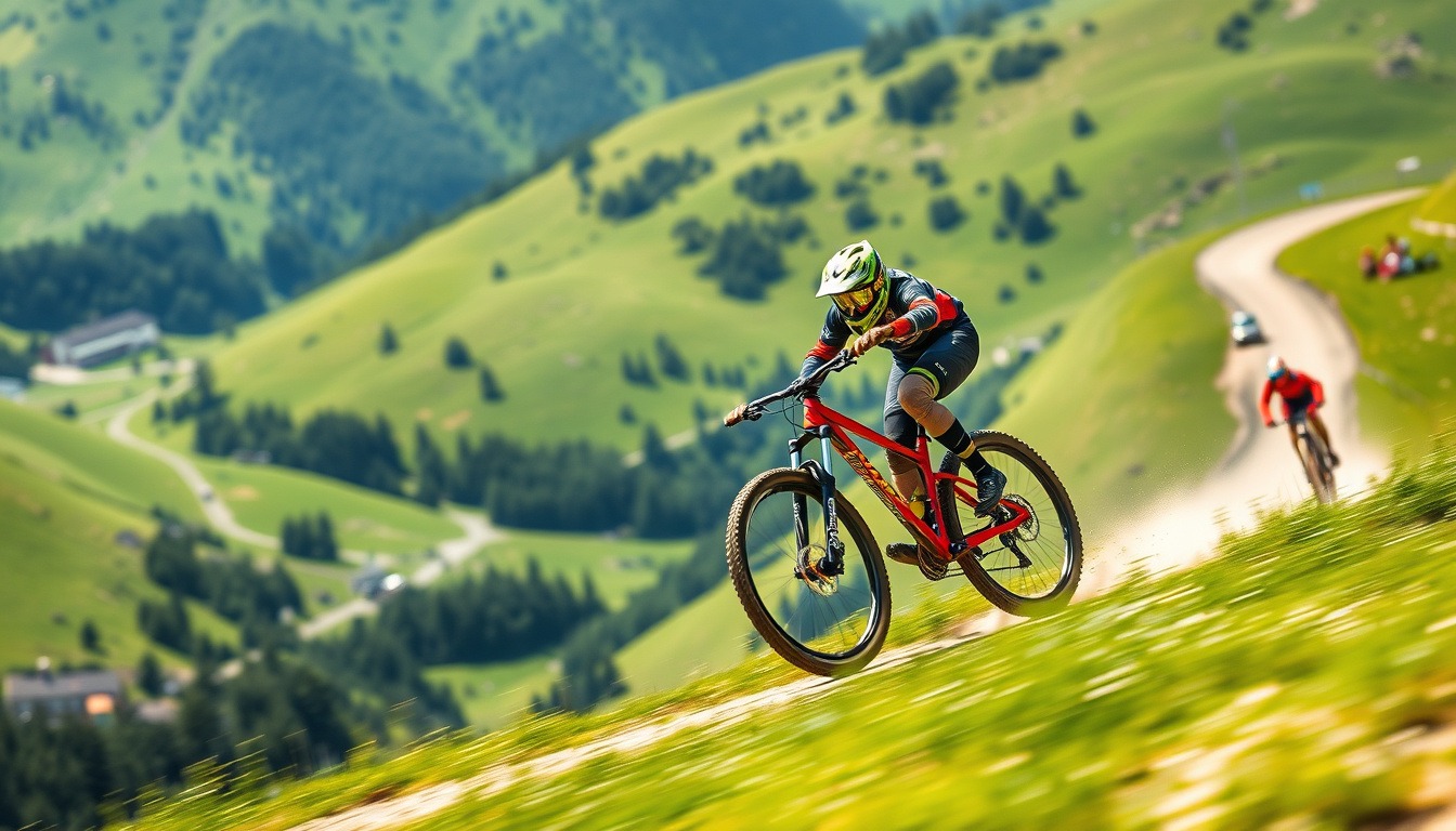 Udforskning af Østrigske Bakker: Fabio Wibmers Forløb på Downhill ÖM & GDC Brandnertal 2016