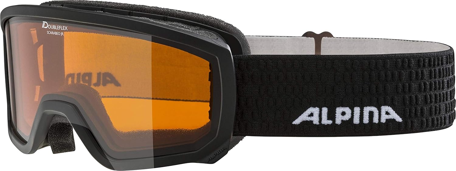 Sikker og Stilfuld: ALPINA SCARABEO JR. Skibrille til Aktive Børn!